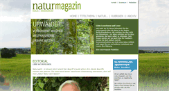 Desktop Screenshot of naturmagazin.info